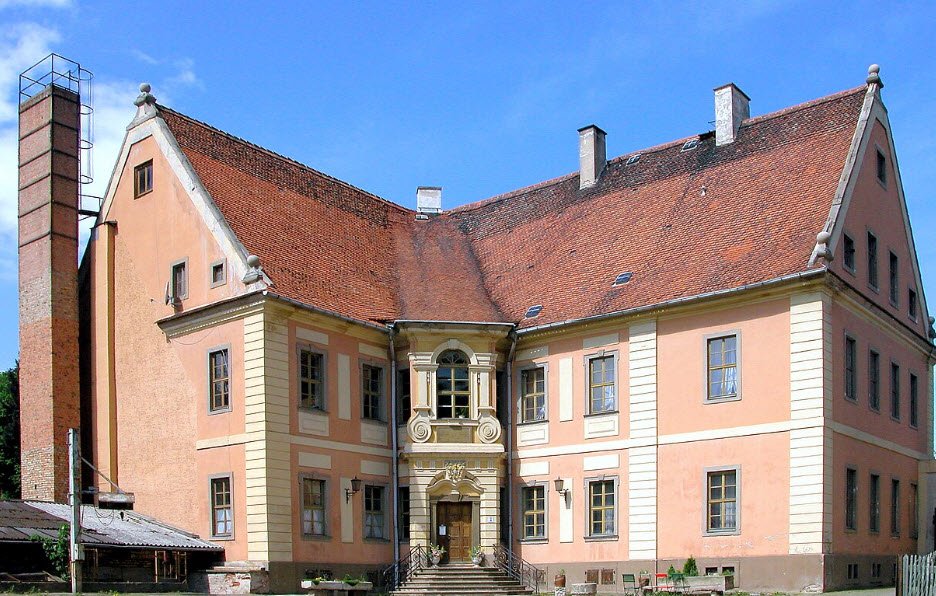 Schloß und Schloßgarten Bucha, Kaiserpfalz, Saxony-Anhalt, Germany, Germany
